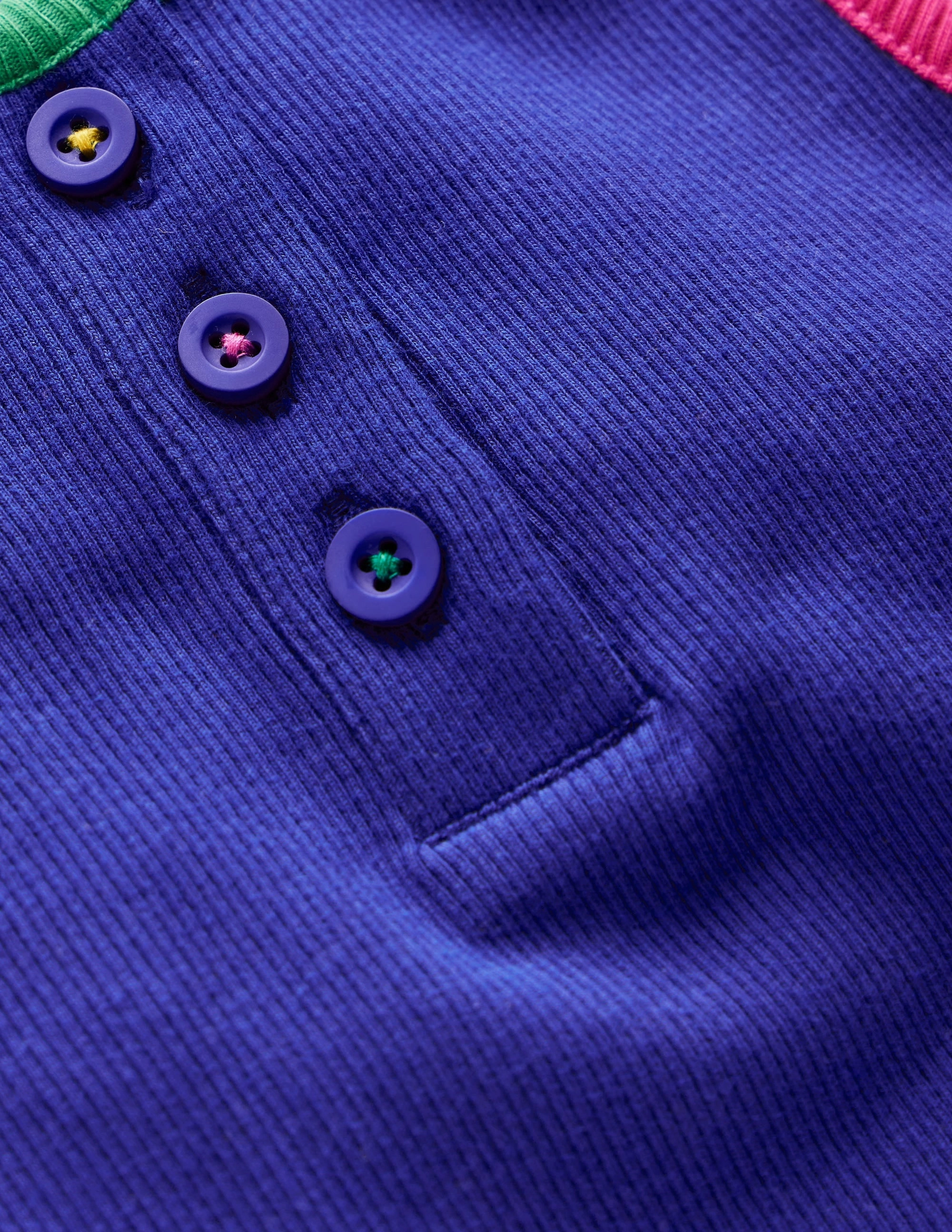 FlexibleKnit Racerback Ribbed Vest-Bright Blue