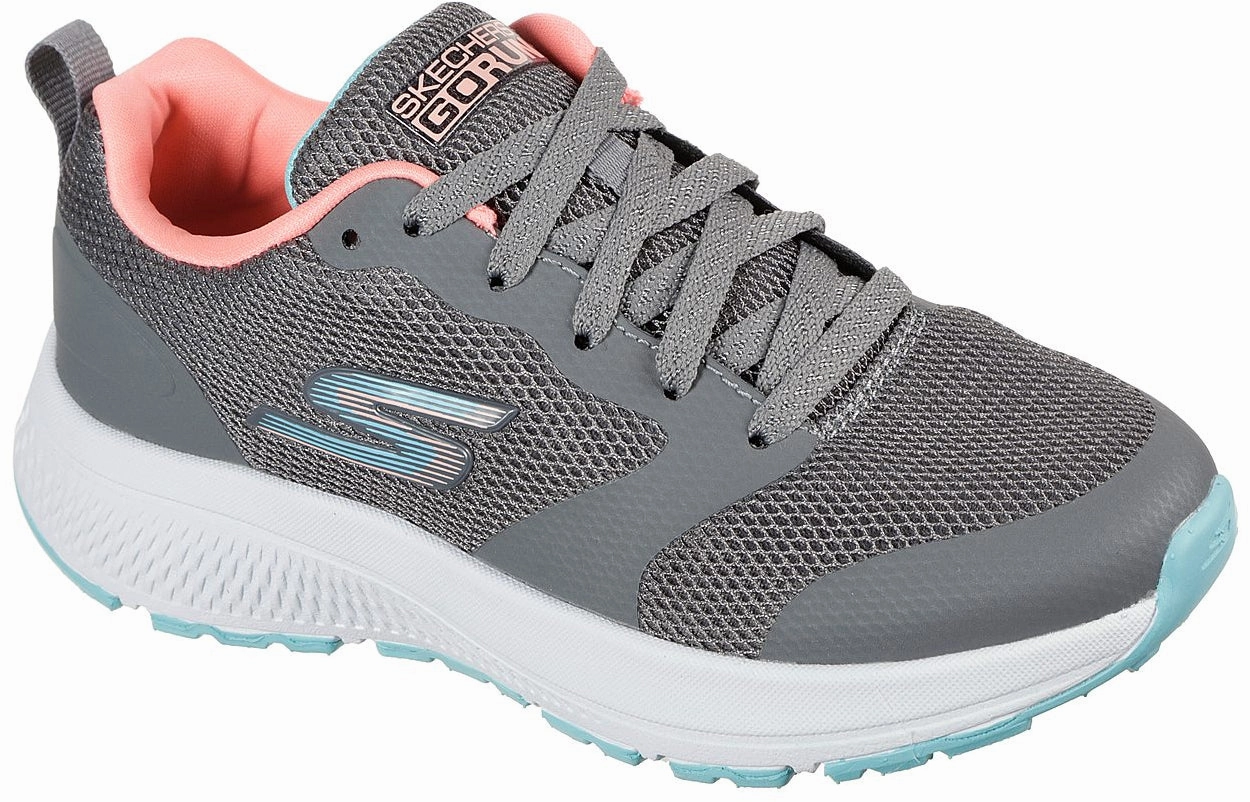 age - appropriate shoes yoga practitioners' shoes Skechers GoRun Consistent Junior Running Shoes - Grey