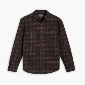 Vintage Style Professional Look Summit Flannel Shirt | Chestnut