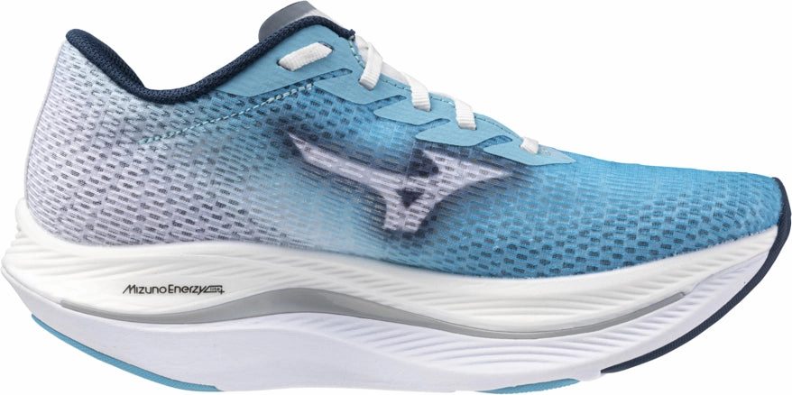 Mizuno Wave Rebellion Flash 2 Womens Running Shoes - Blue Synthetic Overlay Details Reebok Floatride