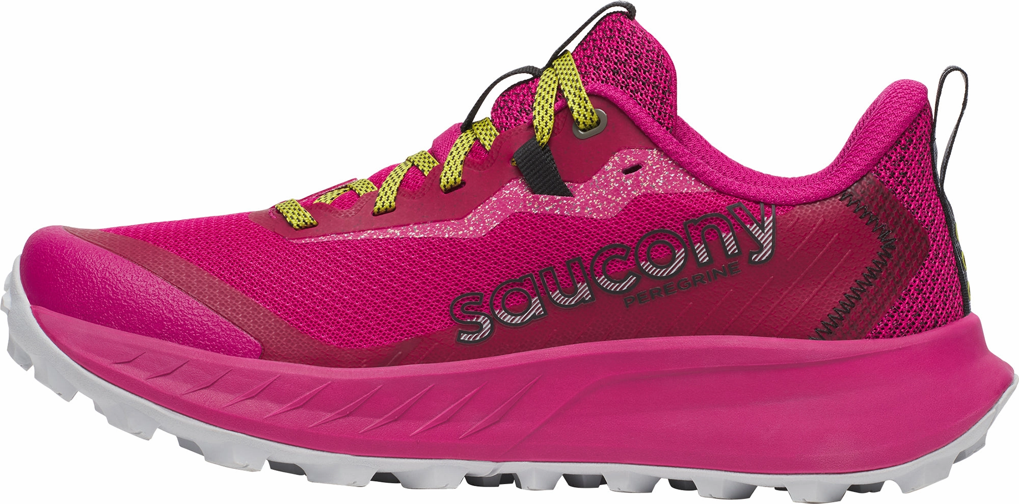 Saucony Peregrine 15 Womens Running Shoes - Pink Foam Cushion