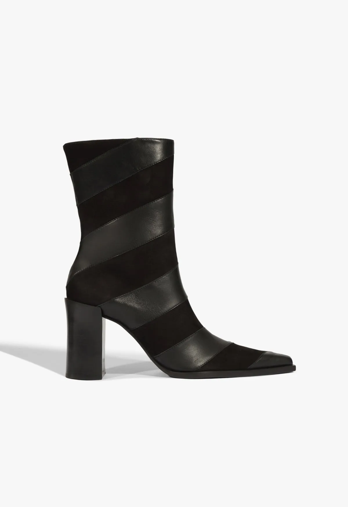 Raffaela Chevron Boot Smooth Style