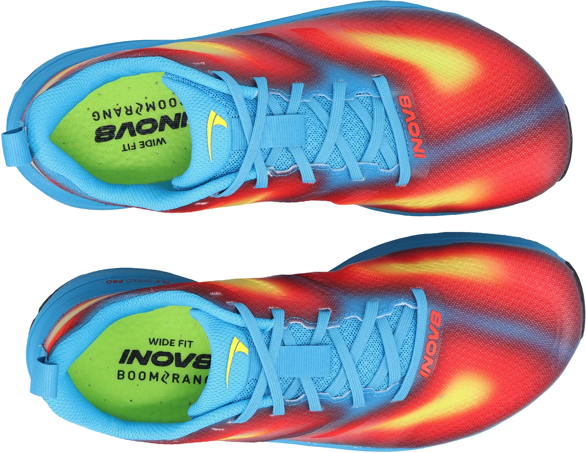 molded insole shoes Corporate - running Inov8 TrailFly Max WIDE FIT Mens Trail Running Shoes - Blue