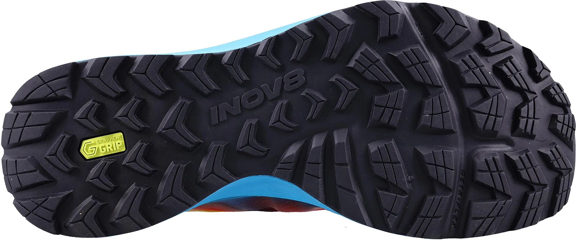 Inov8 TrailFly Max WIDE FIT Mens Trail Running Shoes - Blue Zero Drop Design