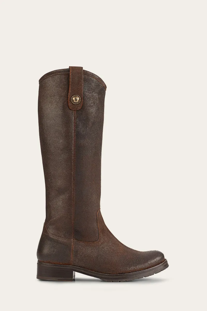 Melissa Double Sole Button Lug Tall Torsion Control System