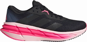 adidas Adistar 3.0 Womens Running Shoes - Black Flexible Toe Box