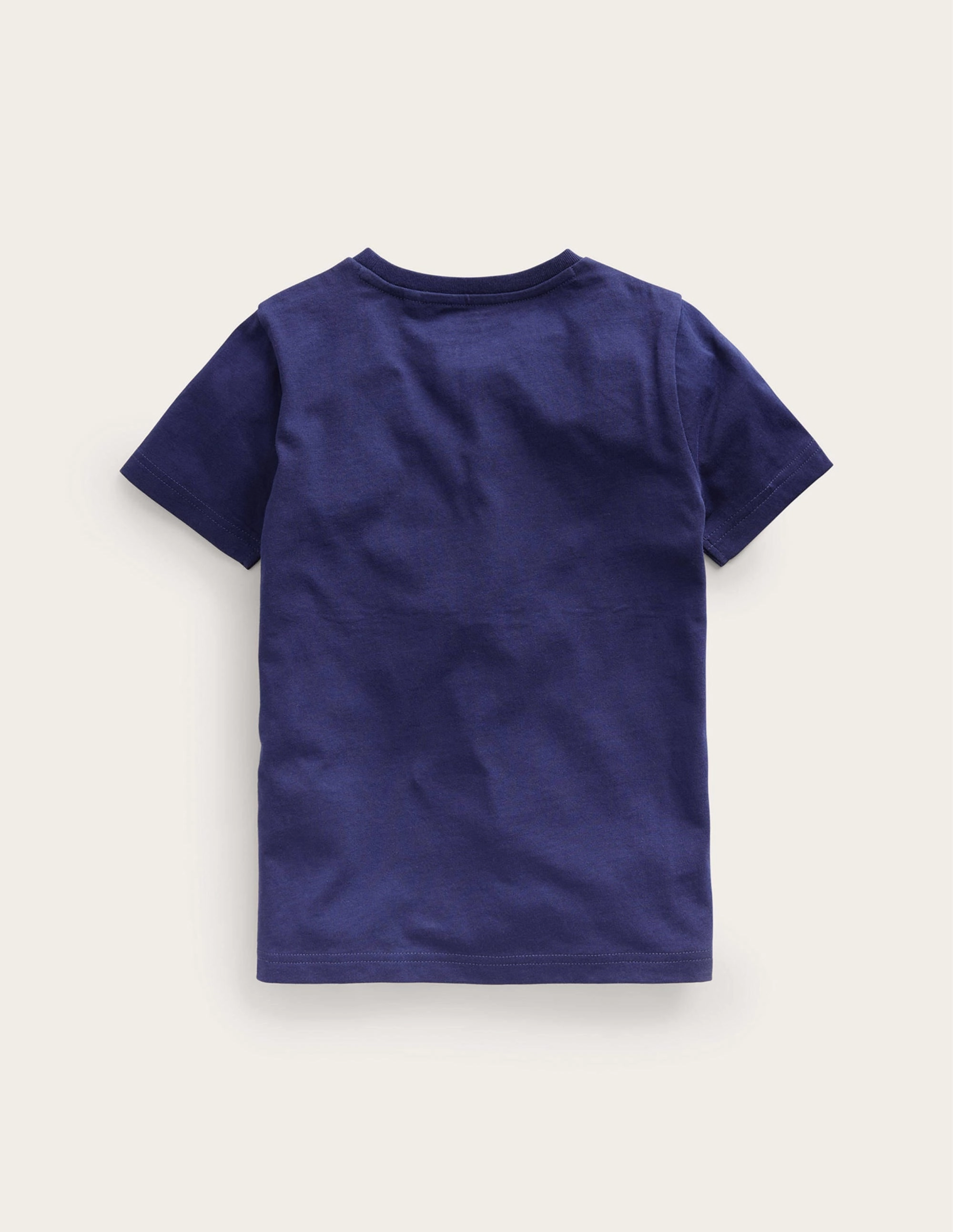 layerable Small Superstitch T-shirt-College Navy Dinos