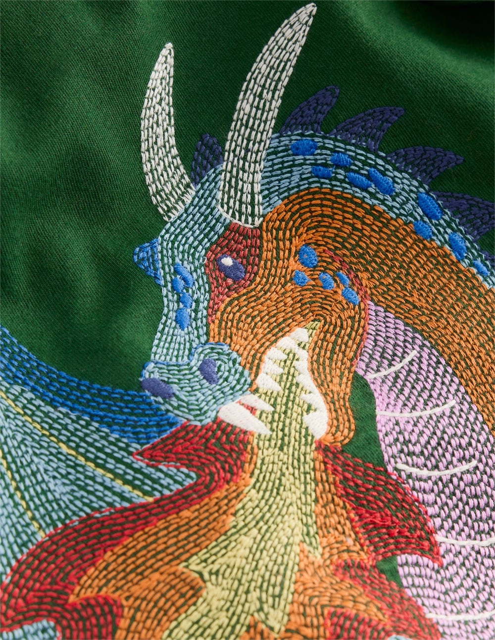 Quick Dry Performance Comfortable And Versatile Longsleeve Superstitch T-shirt-Shady Green Dragon