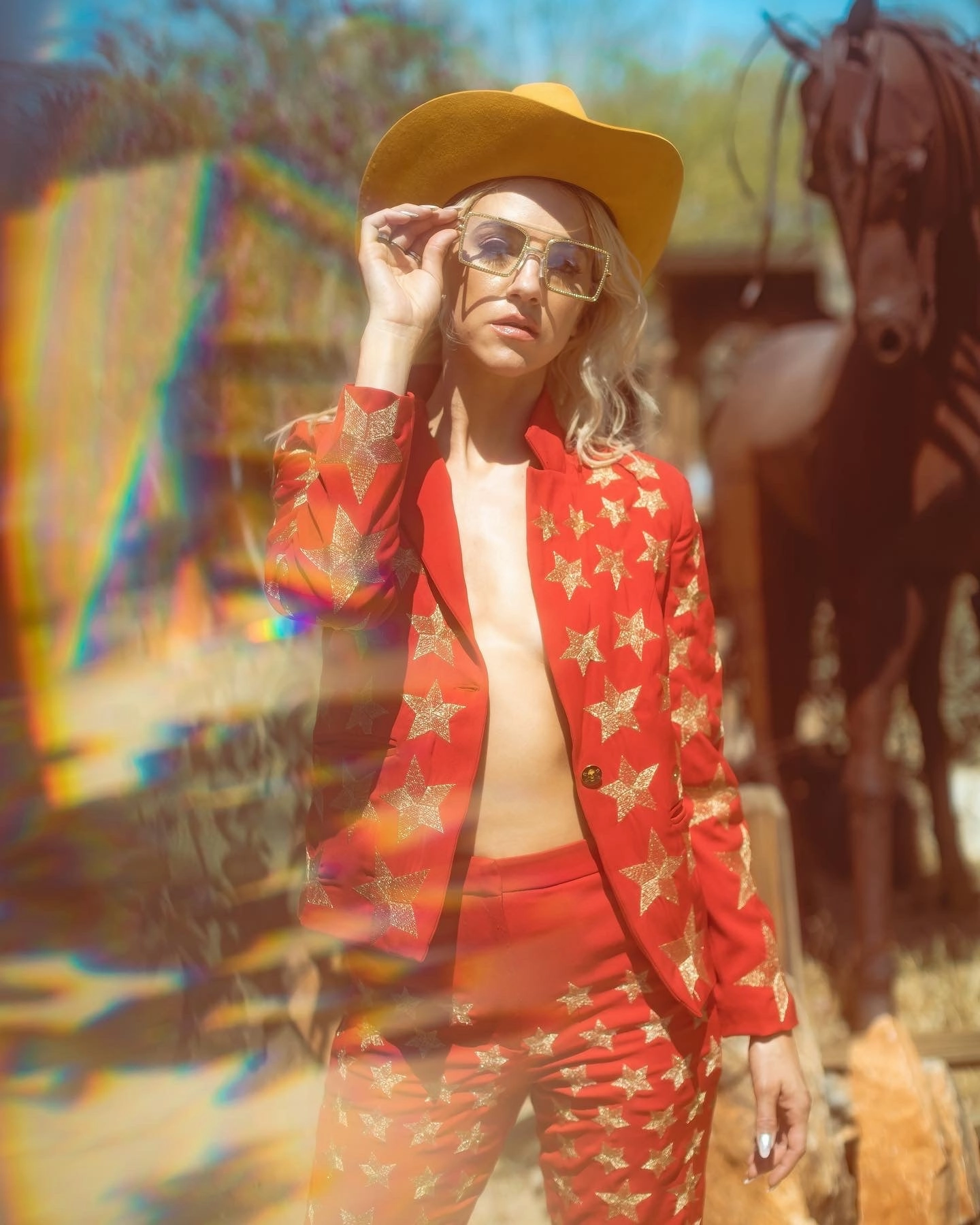 Any Old Iron Redstar Suit Elegant Layering