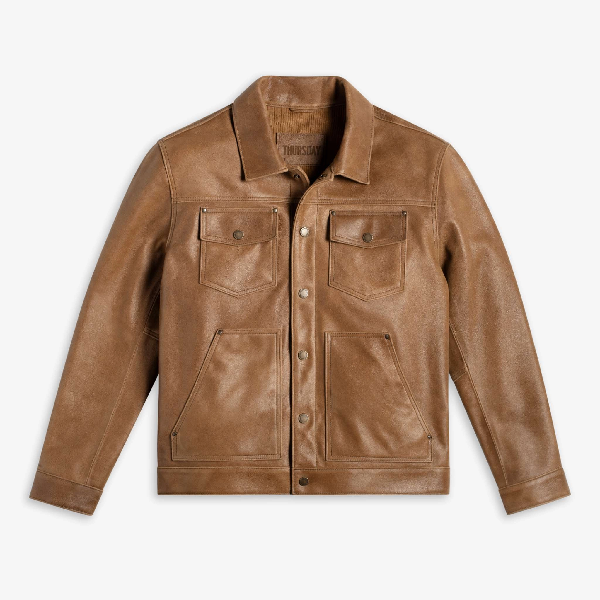 Lightweight insulation Roughout Cruiser Jacket | Natural