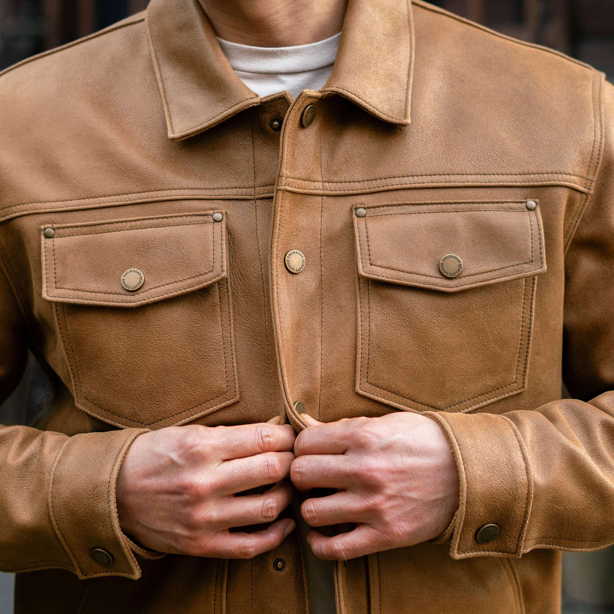 Built For Cold Roughout Cruiser Jacket | Natural