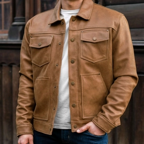Criticism Roughout Cruiser Jacket | Natural