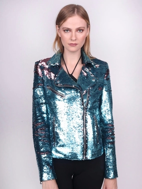 Retro Classic Fit Any Old Iron Teal Pink Moto