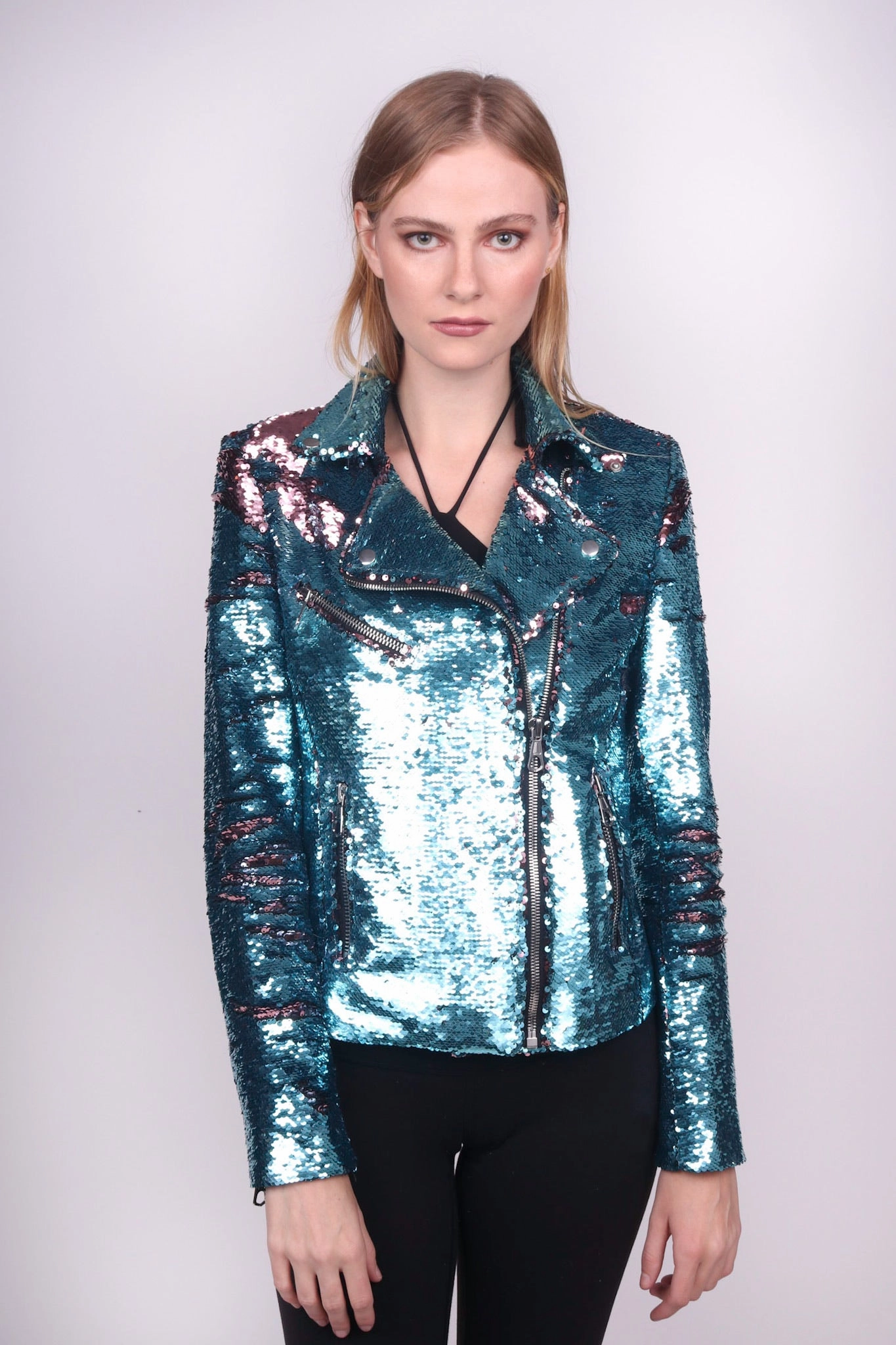 Any Old Iron Teal Pink Moto discounted