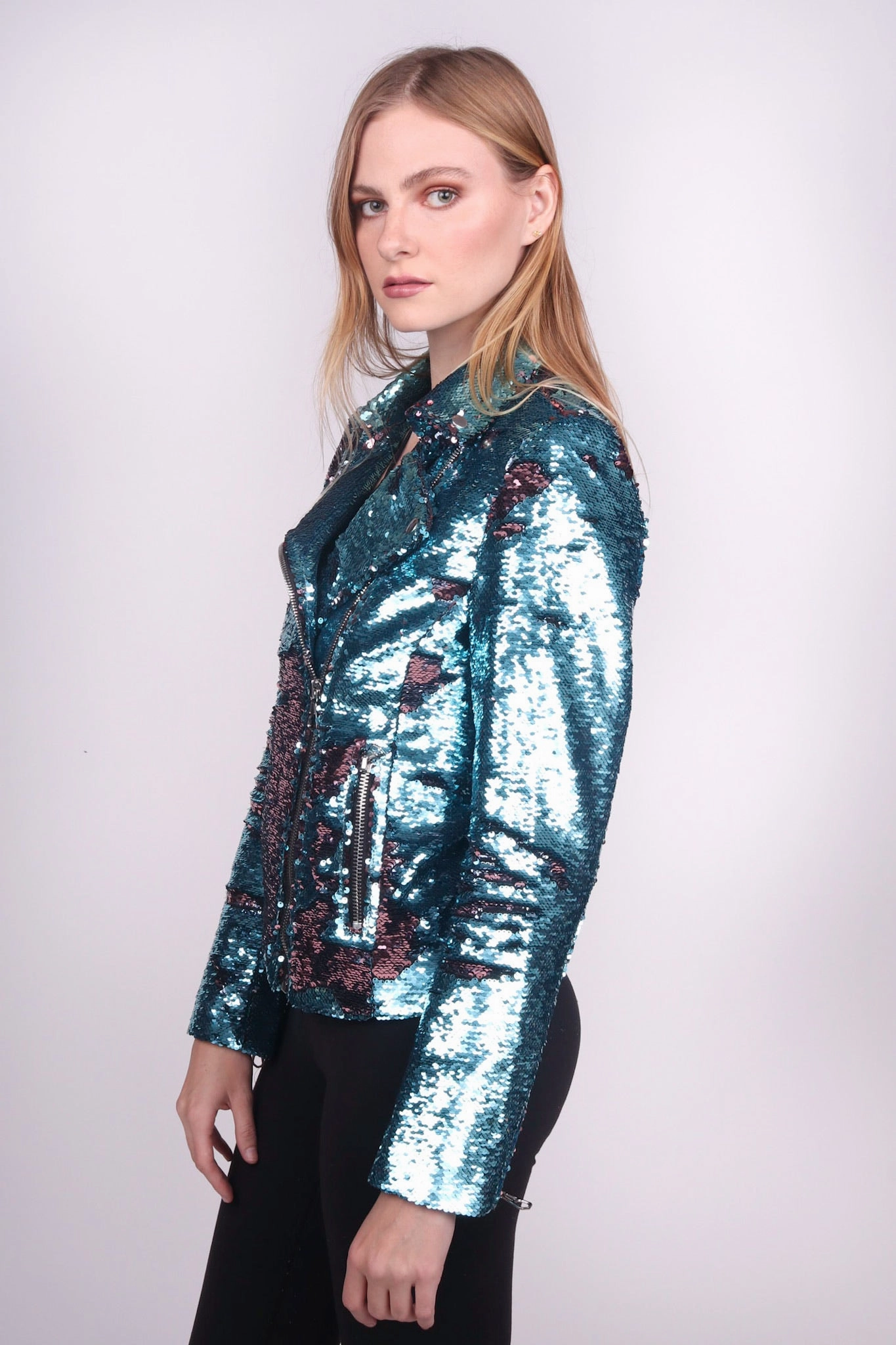 Comfortable fit Primaloft Insulation Any Old Iron Teal Pink Moto