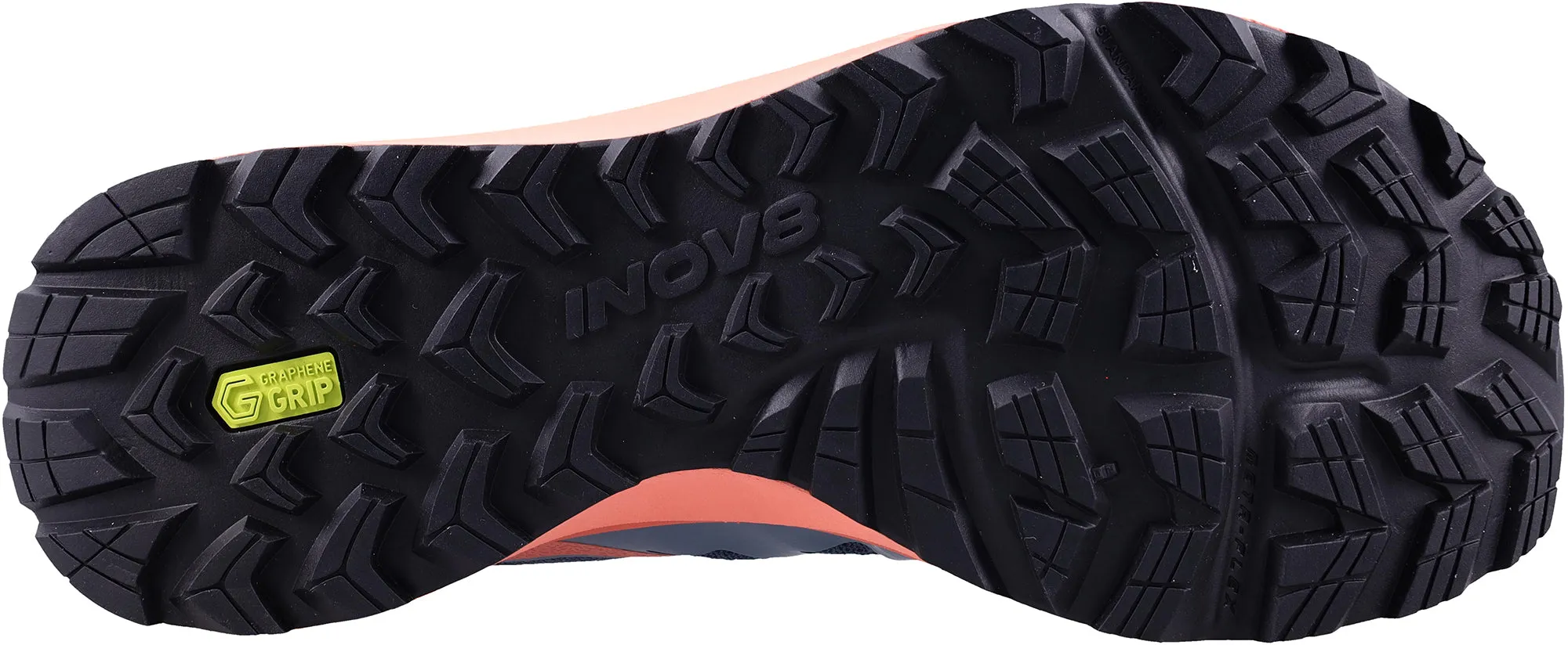 Inov8 TrailFly Max WIDE FIT Womens Trail Running Shoes - Blue Slip   On Flexible Material