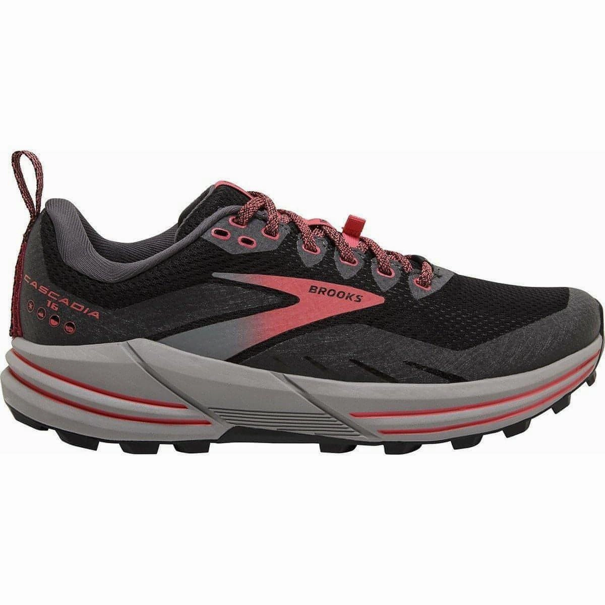 Brooks Cascadia 16 GORE-TEX Womens Trail Running Shoes - Black indoor workouts