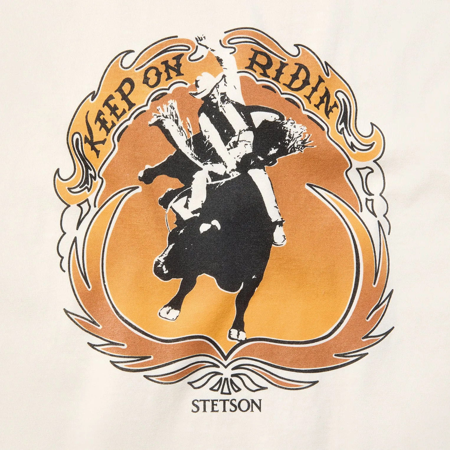Comfy Design Keep On Ridin Graphic Tee