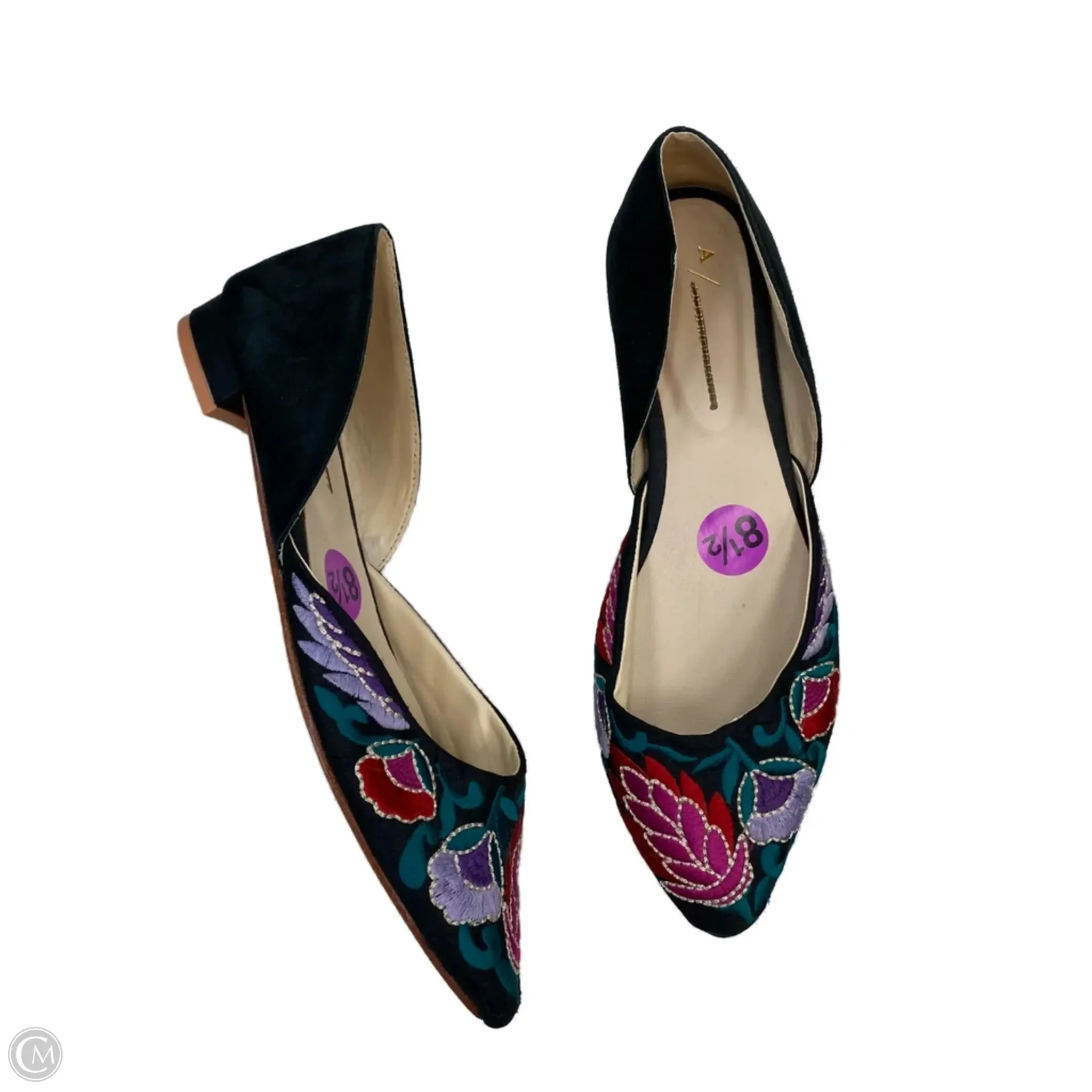 Cozy Cushioning Shoes Flats By Anthropologie In Multi-colored, Size: 8.5