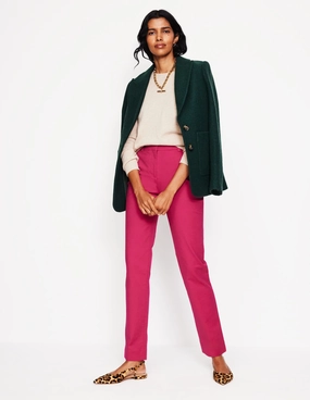 No Ride Up Richmond Trousers-Cherry Jam