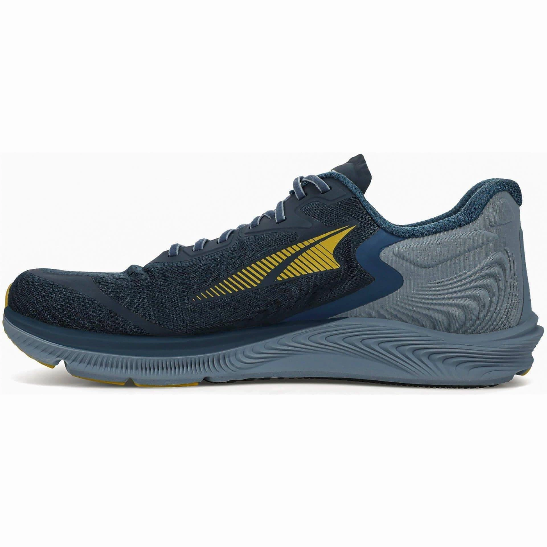 rubber shoes Air Flow Technology Altra Torin 5 Mens Running Shoes - Blue