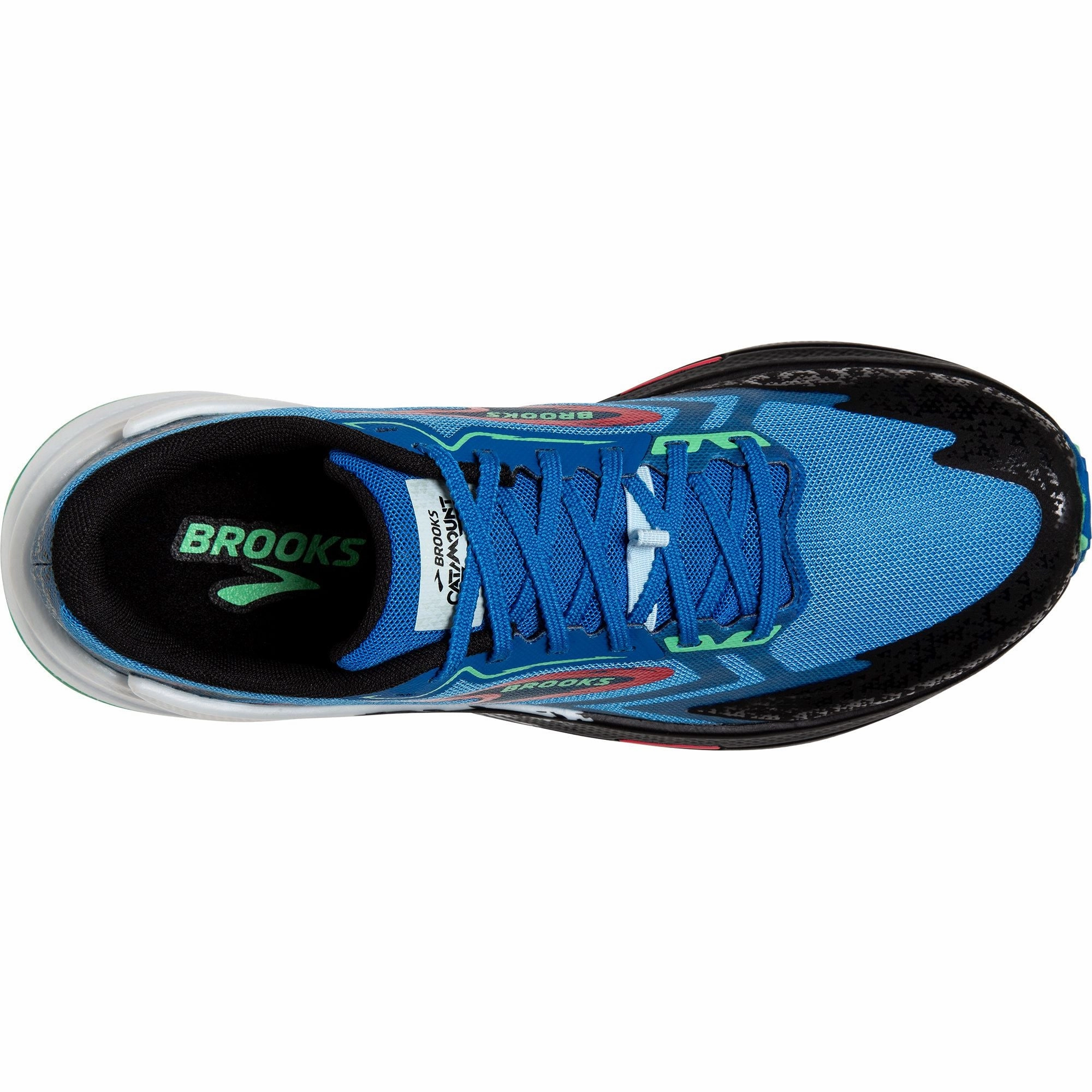 spring - suitable Brooks Catamount 3 Mens Trail Running Shoes - Blue