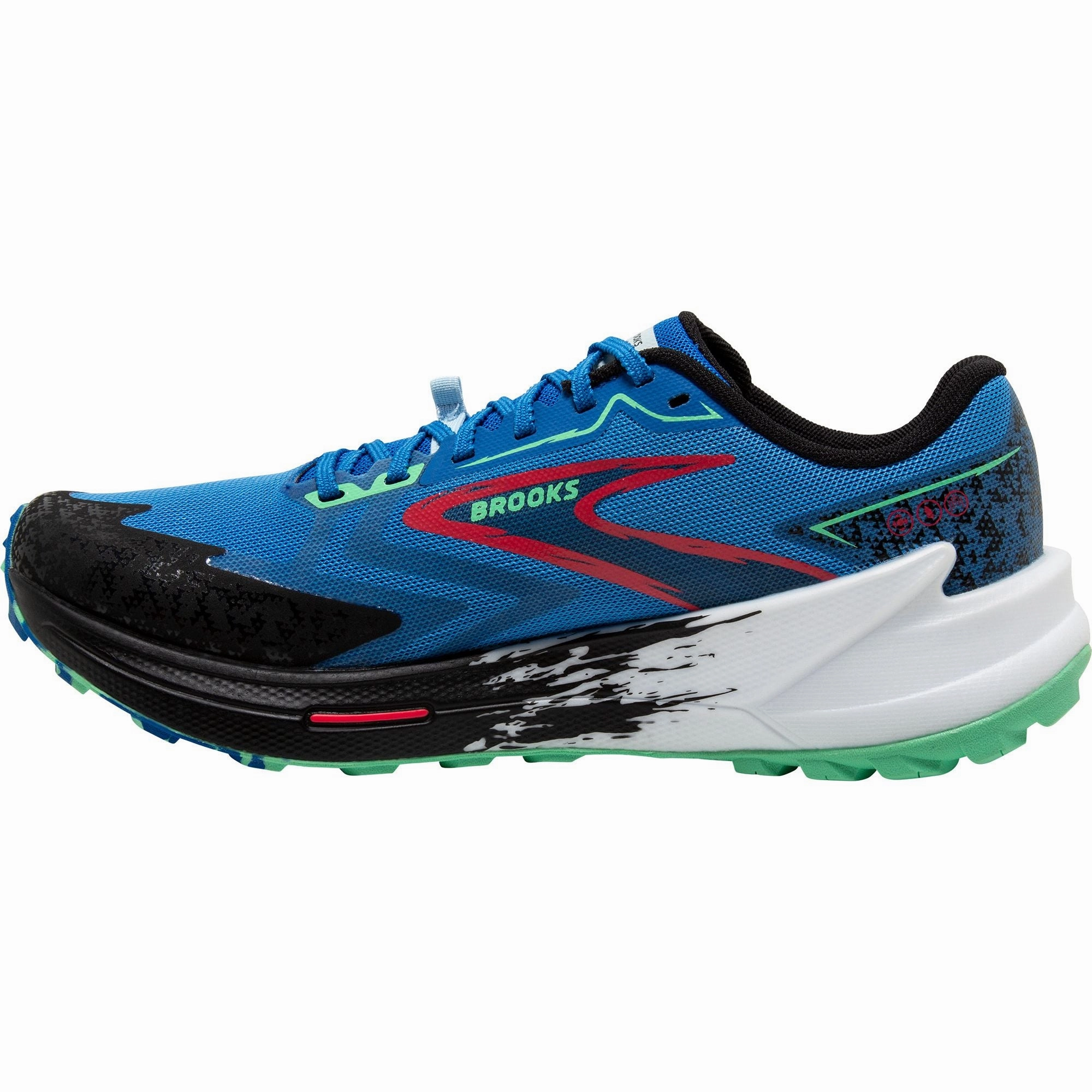 men's sports footwear comfort - driven shoe aim Brooks Catamount 3 Mens Trail Running Shoes - Blue