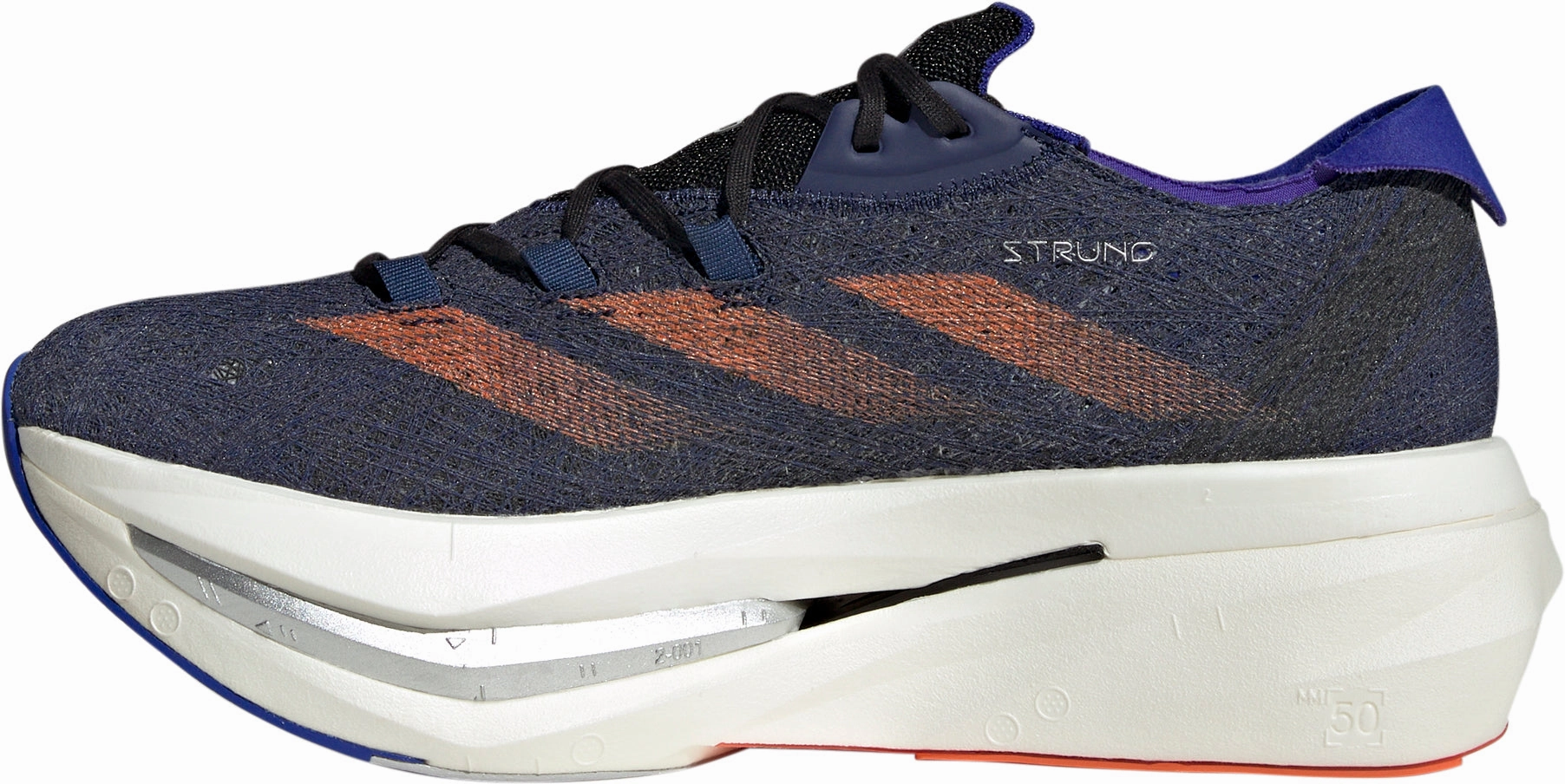 adidas Adizero Prime X 2.0 Strung Running Shoes - Blue Rebound Energy Pods