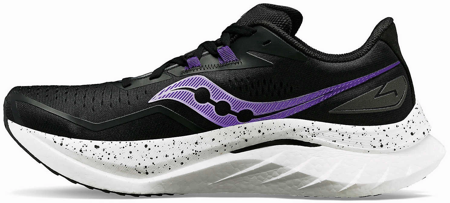 Saucony Endorphin Speed 4 Womens Running Shoes - Black beginner - friendly shoes Quick Dry Liner Fabric