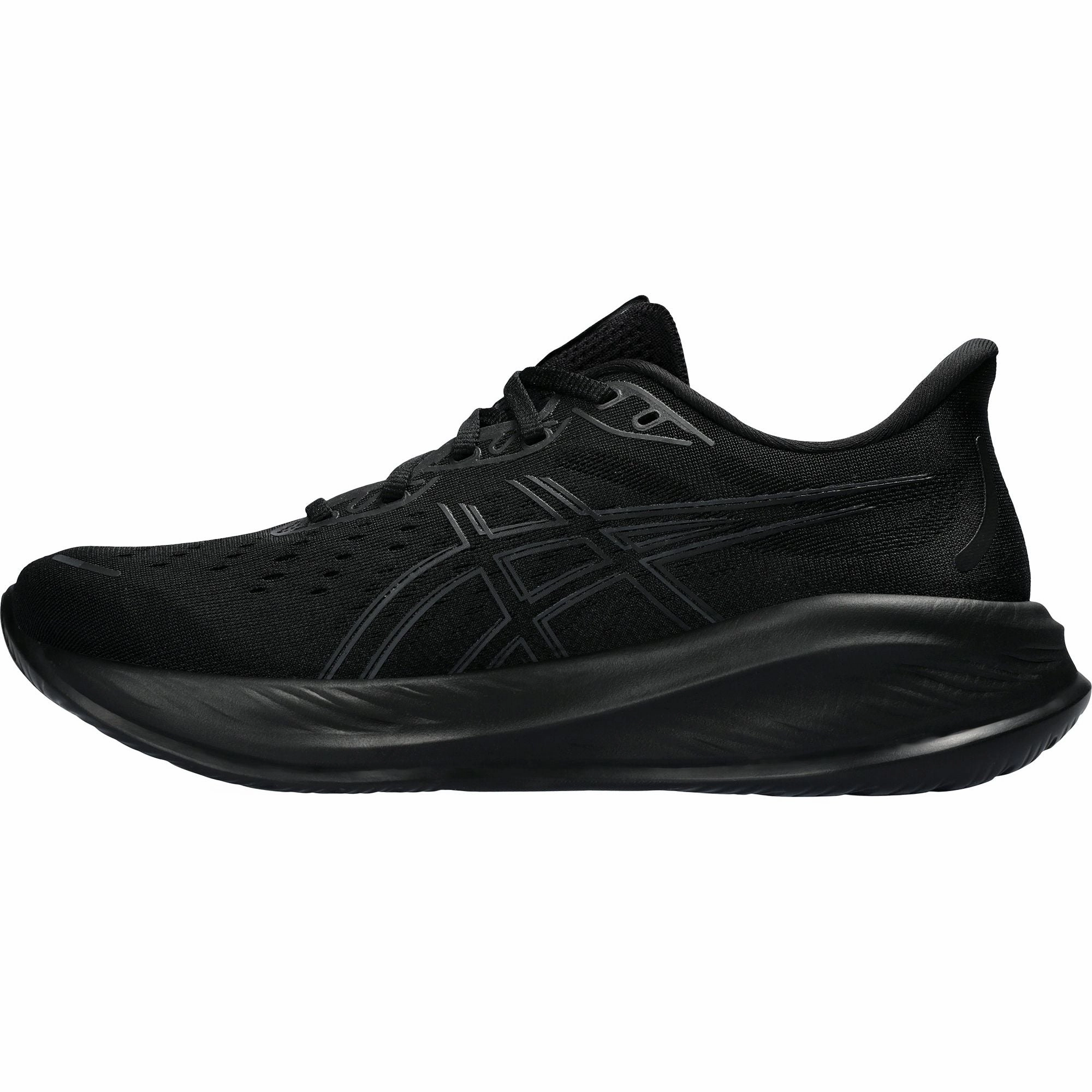 Shock Dissipation hilly - terrain - runner Asics Gel Cumulus 26 Mens Running Shoes - Black