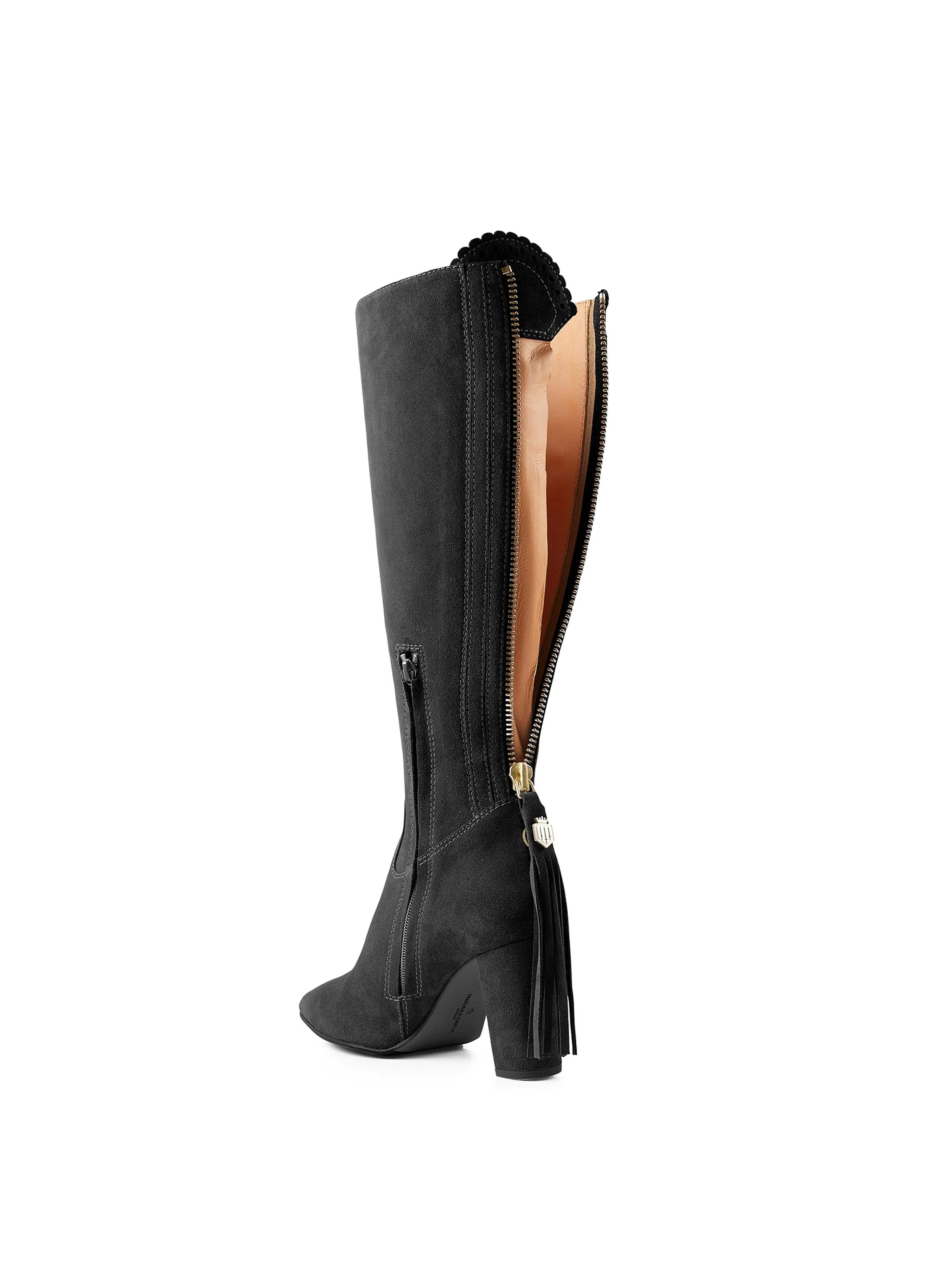 Soho - Black Suede Stable nylon