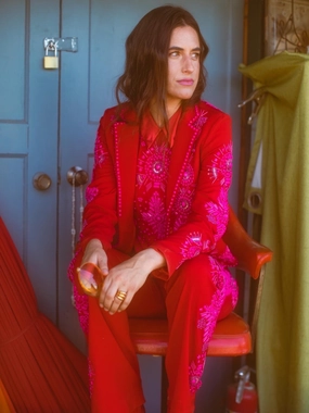 Any Old Iron Pinkerton Suit Chic Tailored Wear