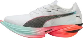 Friction Free Lining racing shoes Puma Fast-R Nitro Elite 3 Mens Running Shoes - White