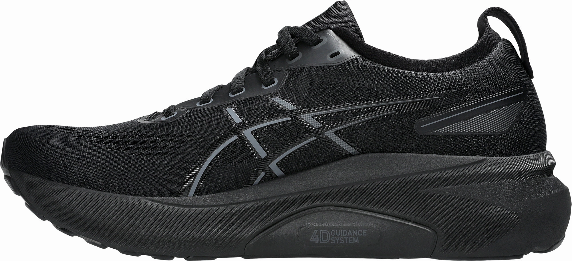 running in spring Padded Heel Asics Gel Kayano 31 Mens Running Shoes - Black