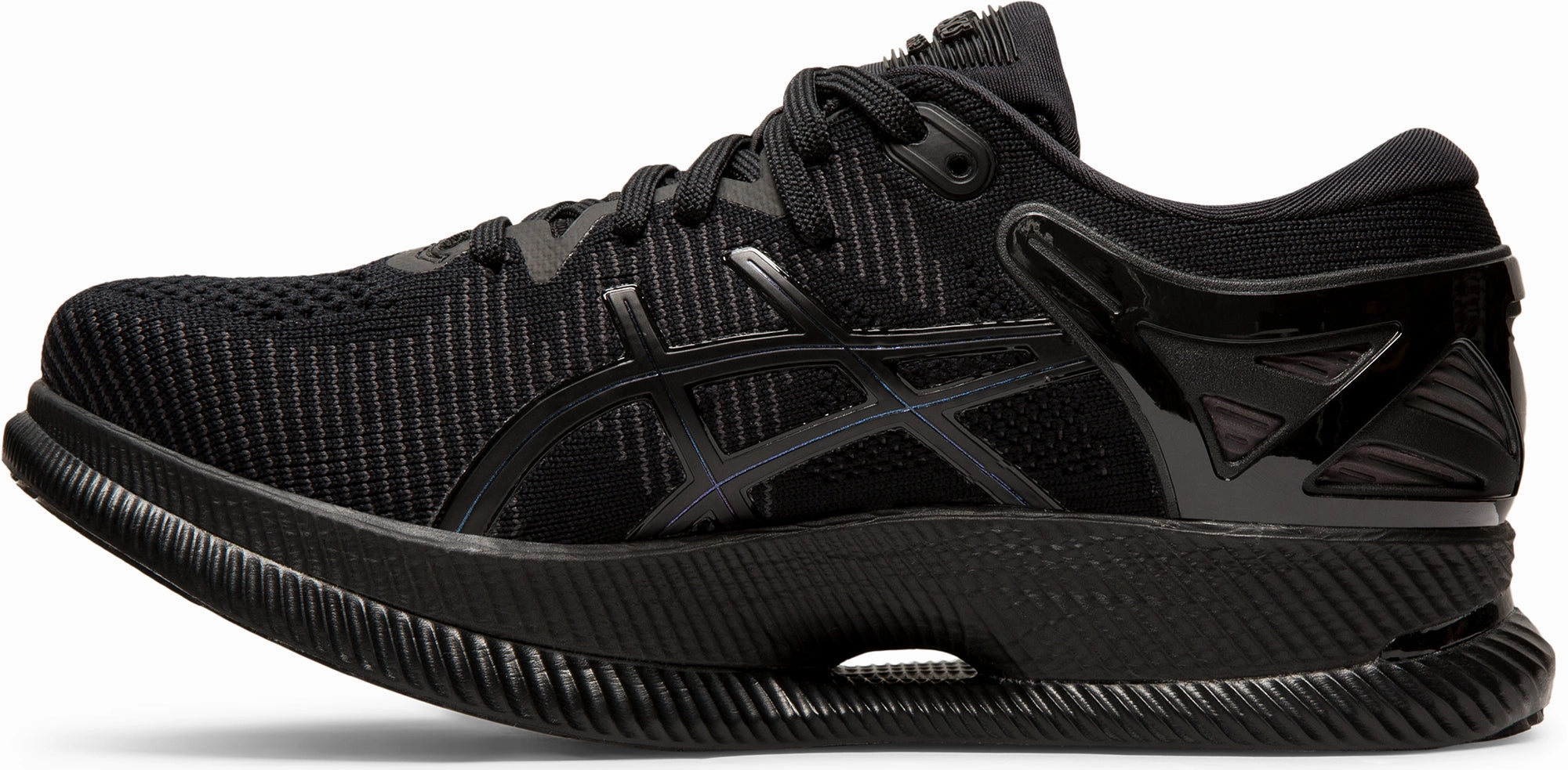 Thermoplastic Webbing Asics MetaRide Womens Running Shoes - Black