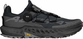 Altra Timp 5 BOA Mens Trail Running Shoes - Black spandex - upper shoes