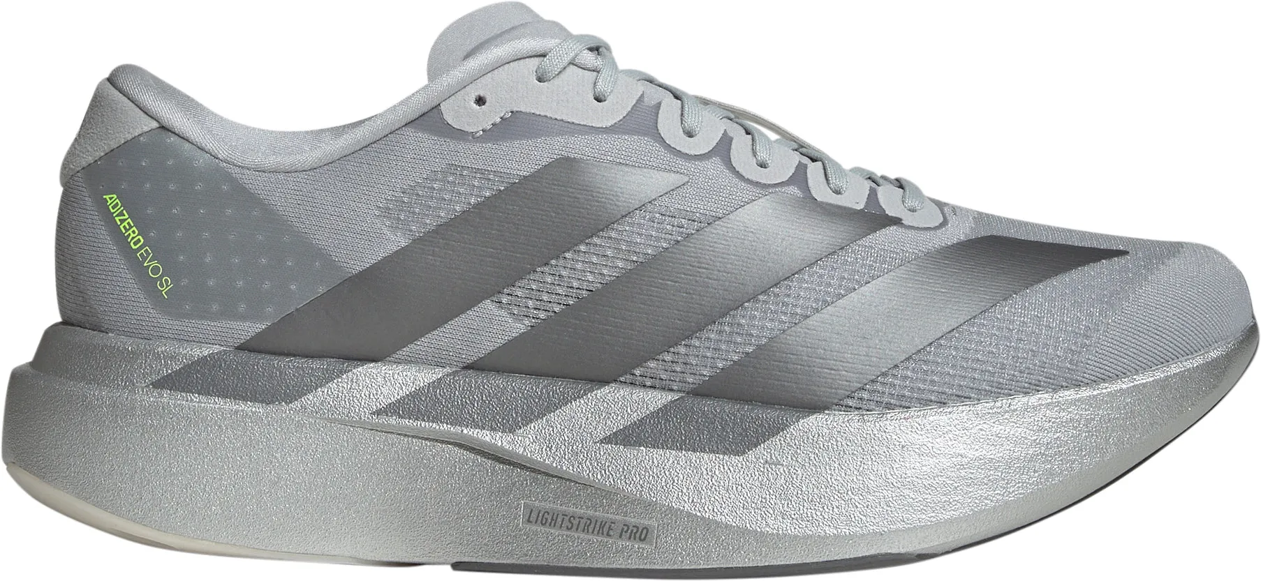 adidas Adizero EVO SL Mens Running Shoes - Grey Speedboard unisex footwear