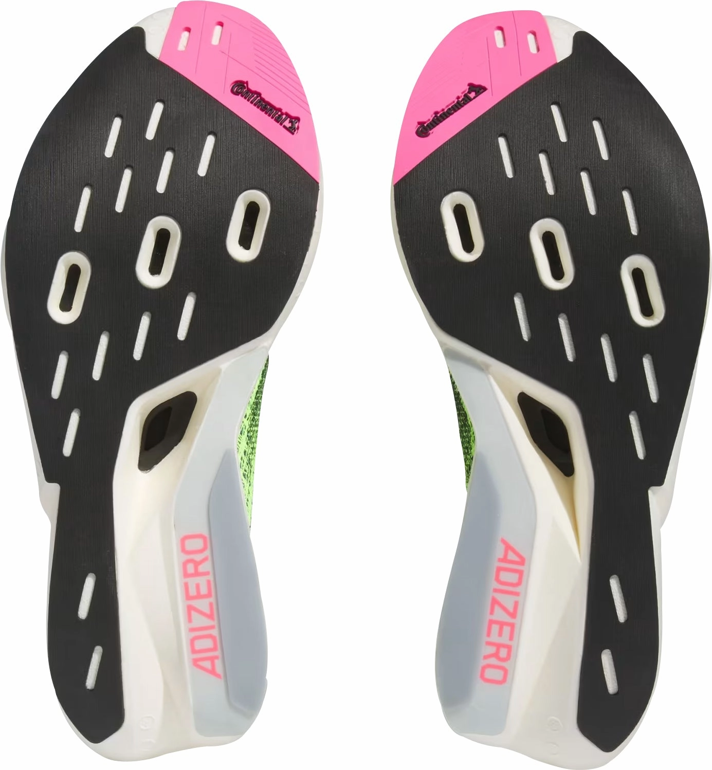 adidas Adizero Prime X 2.0 Strung Running Shoes - Yellow Motion Zone running in synthetic tracks shoes