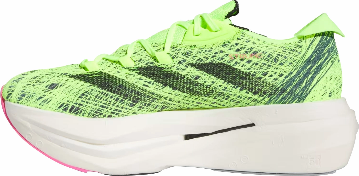 adidas Adizero Prime X 2.0 Strung Running Shoes - Yellow Comfortable Foot Support