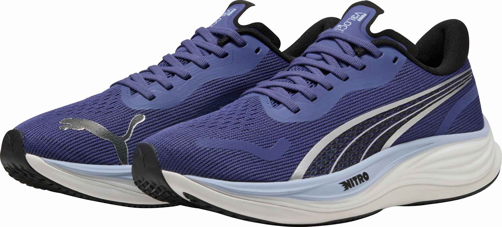 Puma Velocity Nitro 3 Mens Running Shoes - Blue outdoor - ready Reflective - details