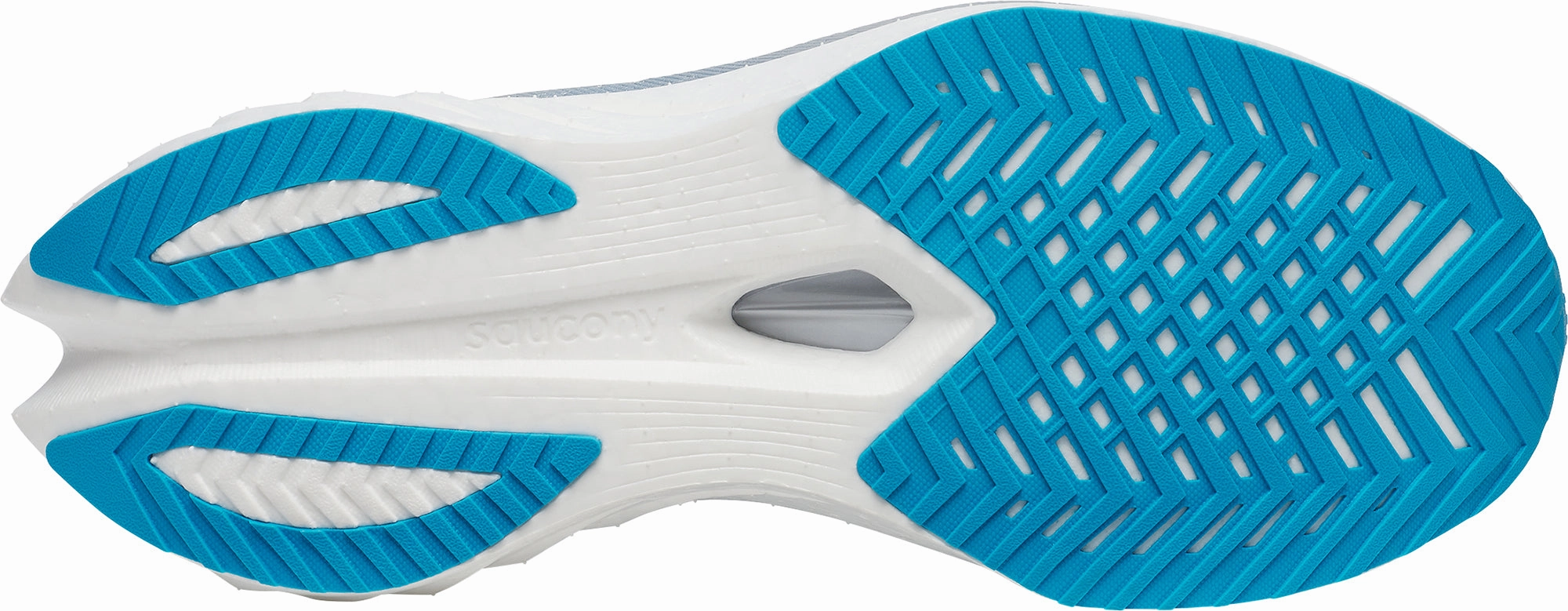 Saucony Endorphin Speed 4 Womens Running Shoes - Blue running in a famous bridge area shoes Quick - drying fabric