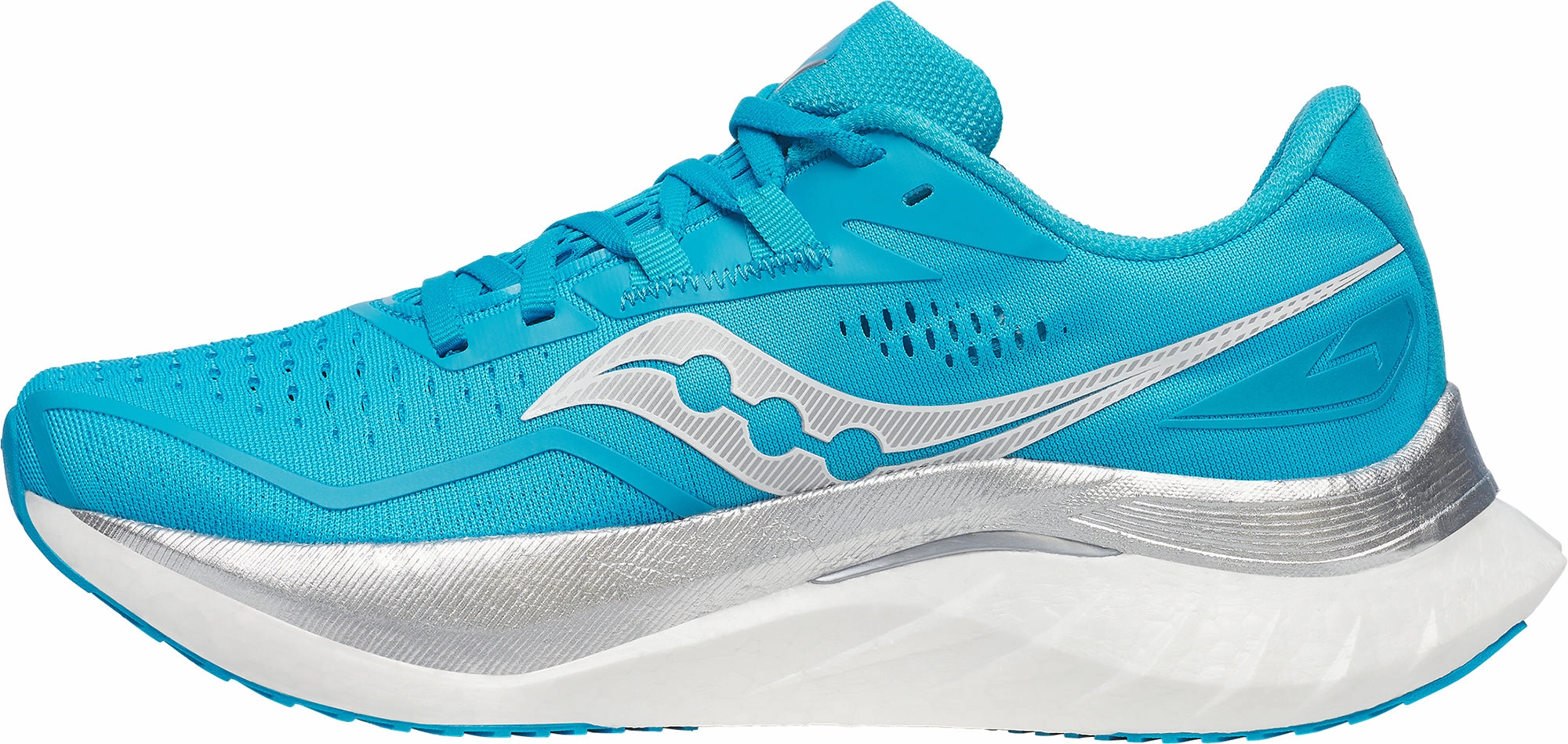 Saucony Endorphin Speed 4 Womens Running Shoes - Blue hook - and - loop closure shoes racing use