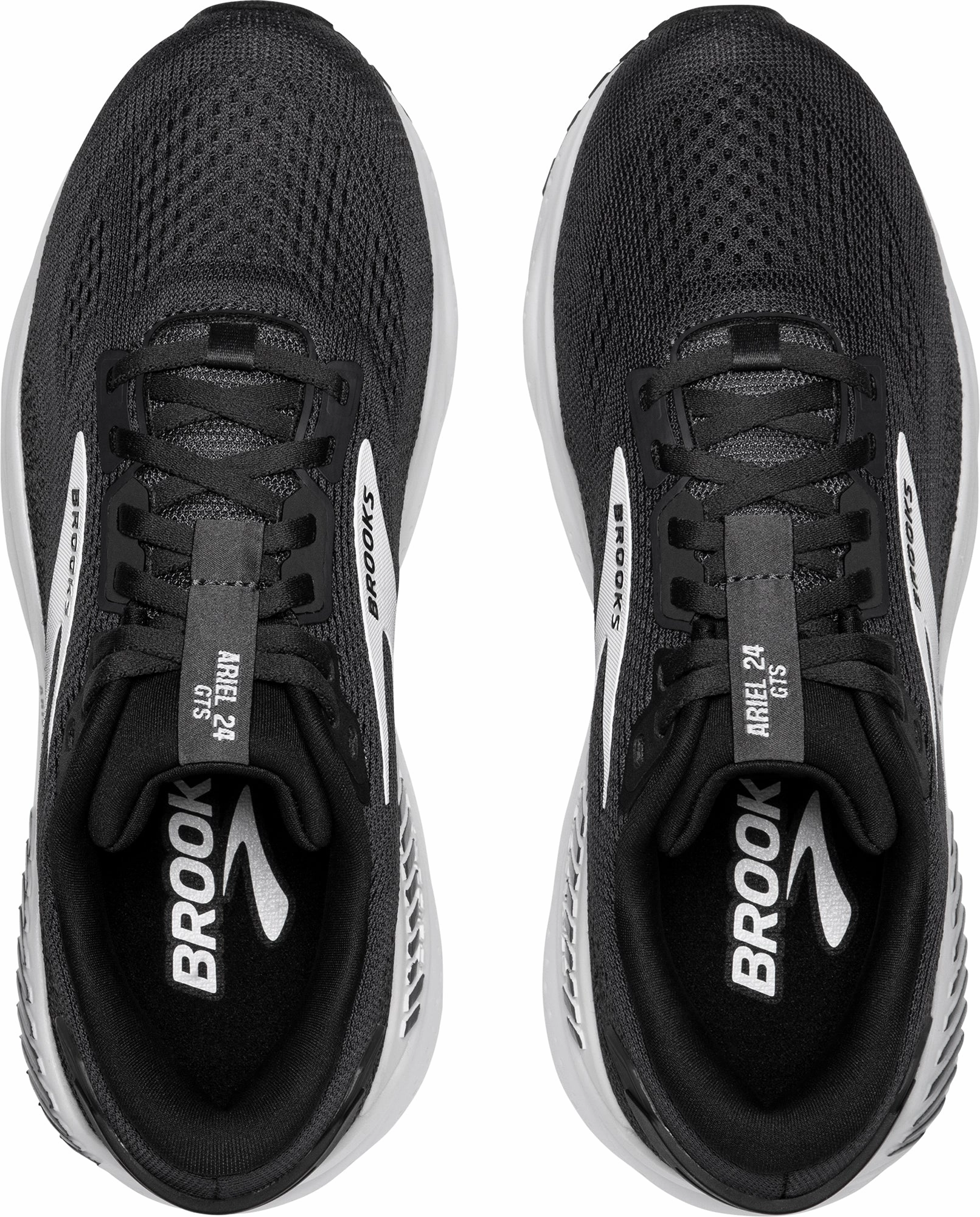 high - end running shoes Brooks Ariel GTS 24 Womens Running Shoes - Black