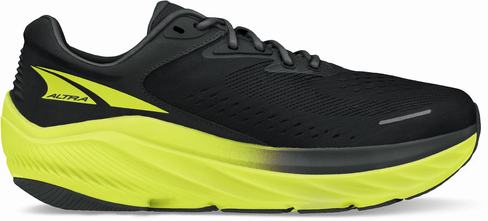 rigid sole shoes easy - to - clean insole shoes Altra VIA Olympus 2 Mens Running Shoes - Black