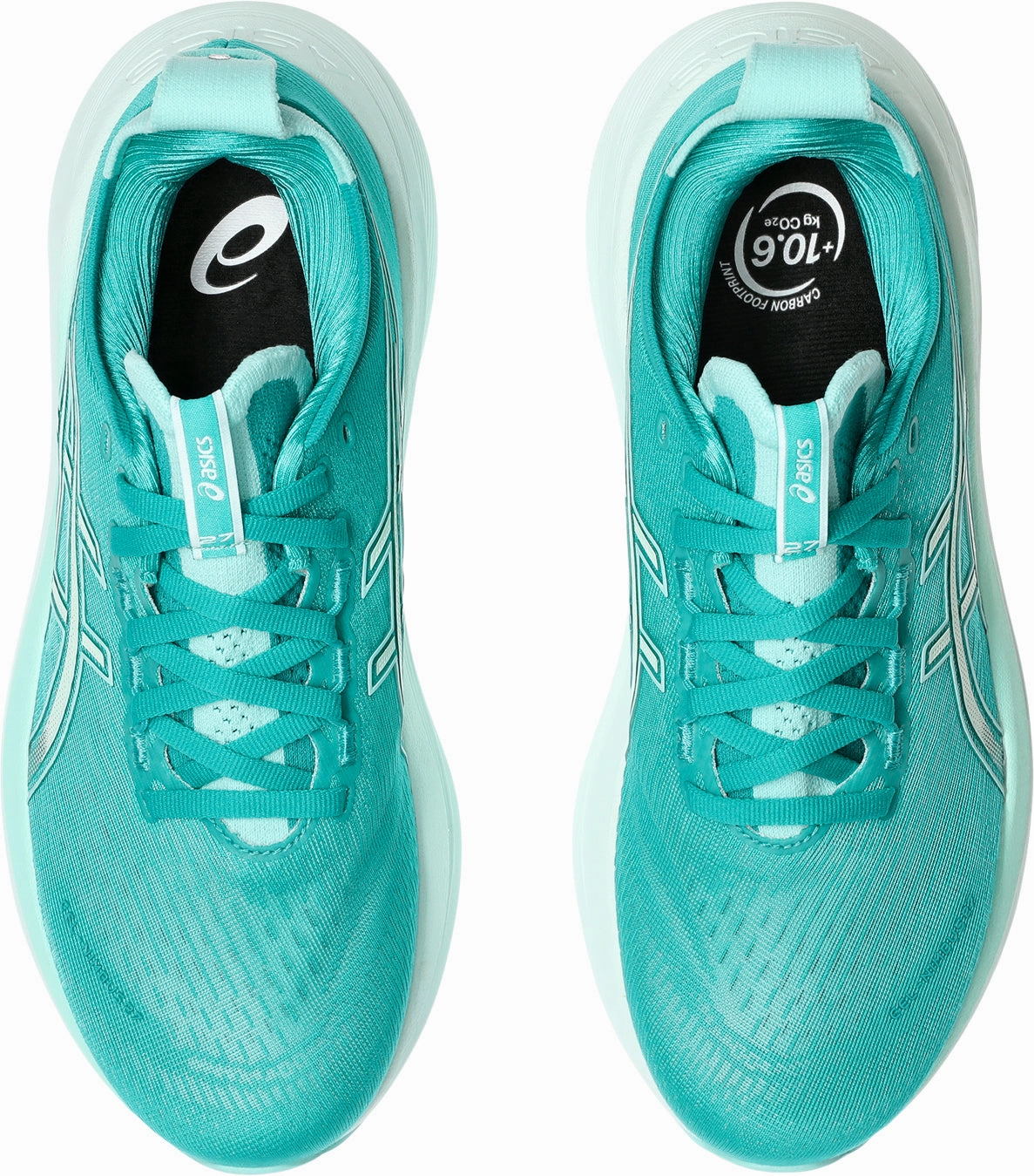 Abrasion Resistant Guard Asics Gel Nimbus 27 Womens Running Shoes - Green