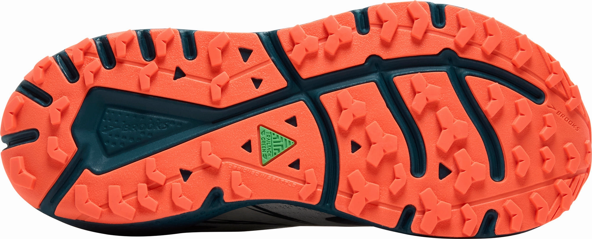 Brooks Divide 5 Womens Trail Running Shoes - Blue Dark - colored Ergonomic Build