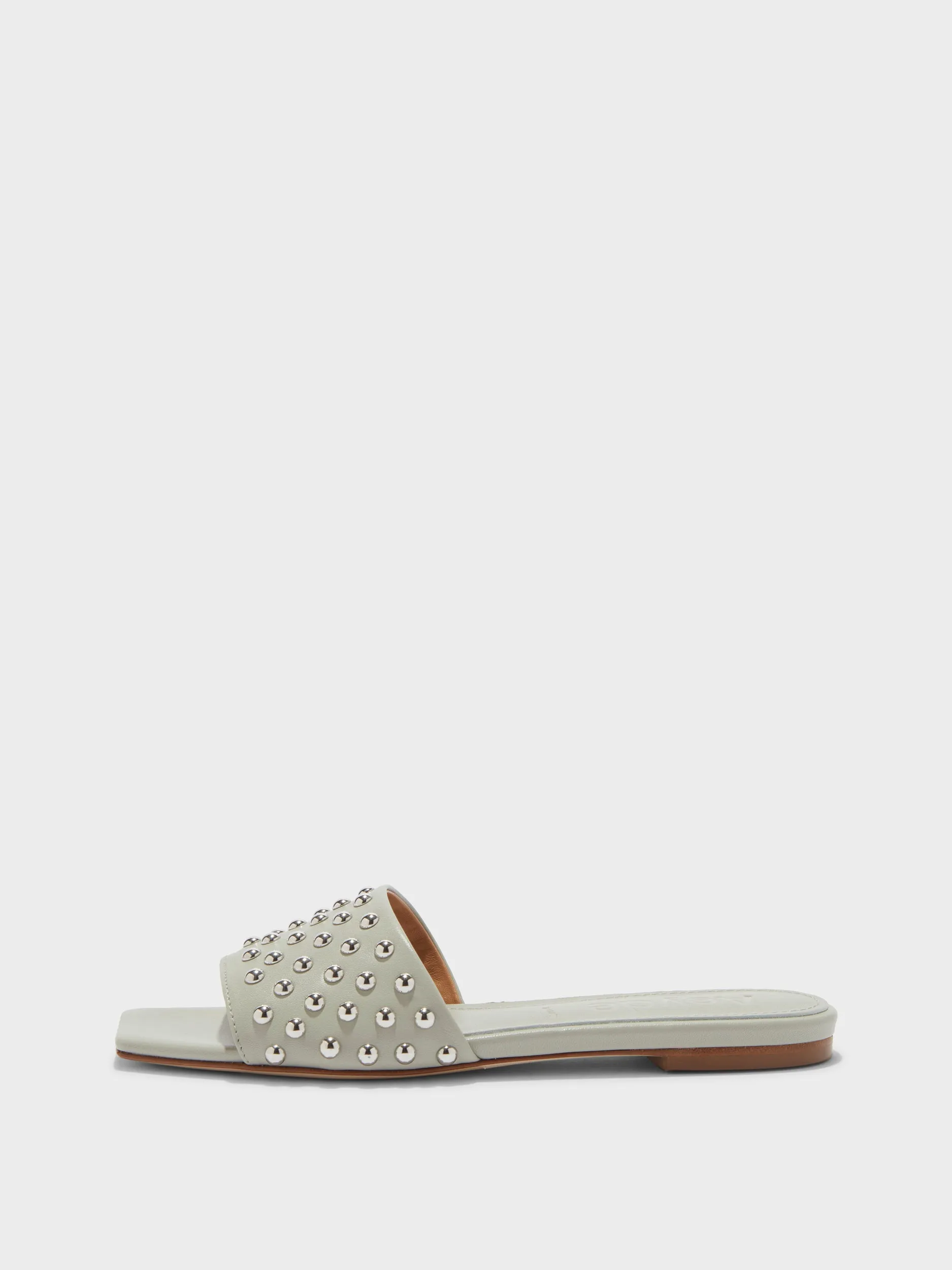 Foot-Friendly Design Travel Days Anna Studded Leather Sandals