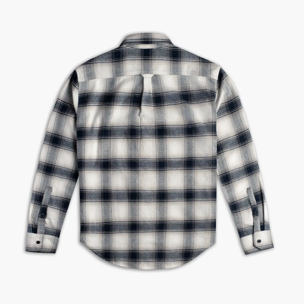 Youthful Appeal Festive Look Summit Flannel Shirt | Coastal Blue
