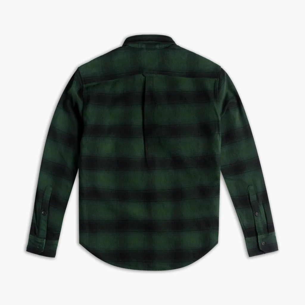 Summit Flannel Shirt | Evergreen Winter Layering