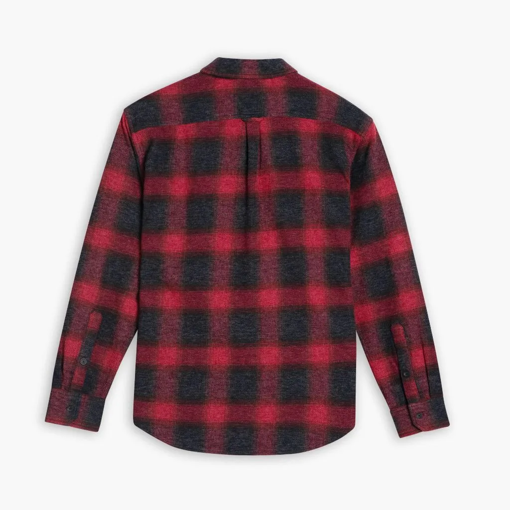 Fall Foliage Bamboo Fiber Blend Summit Flannel Shirt | Red
